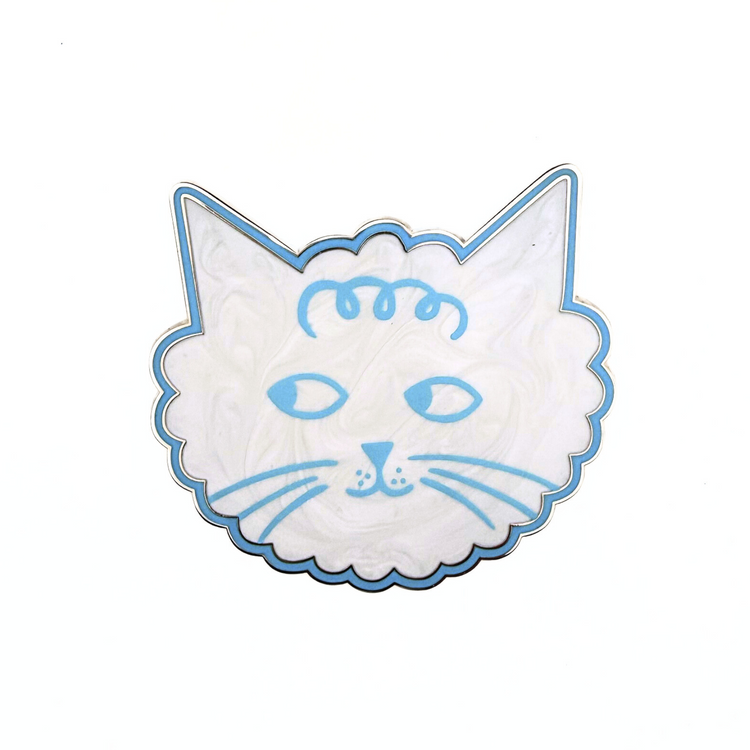 Cloud Cat Magnet