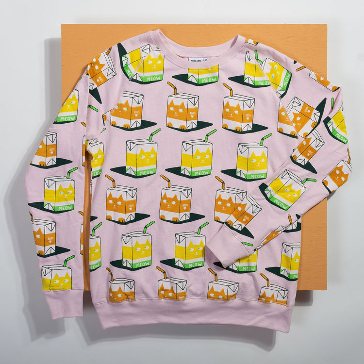 SALE Adult Juice Cat Sweatshirt