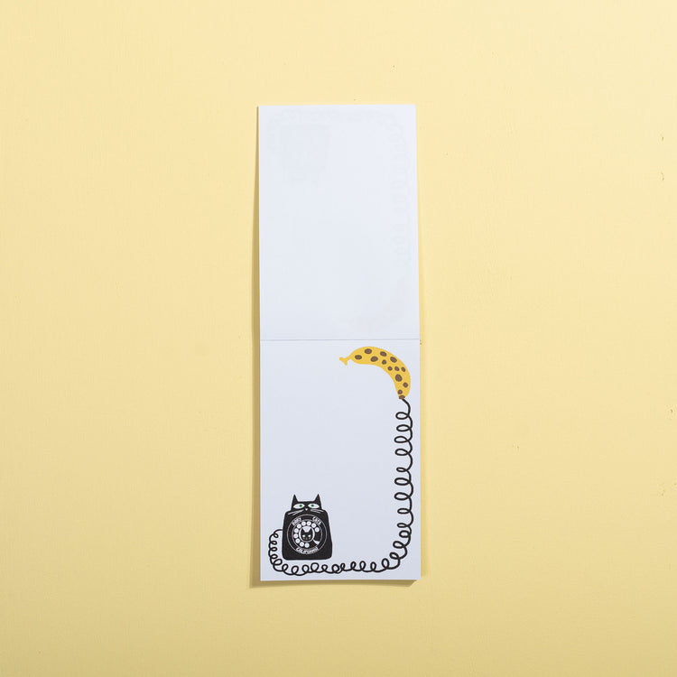 Banana Phone Notepad