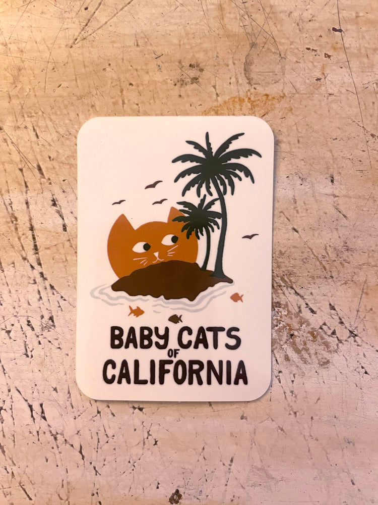 Cat Island Sticker