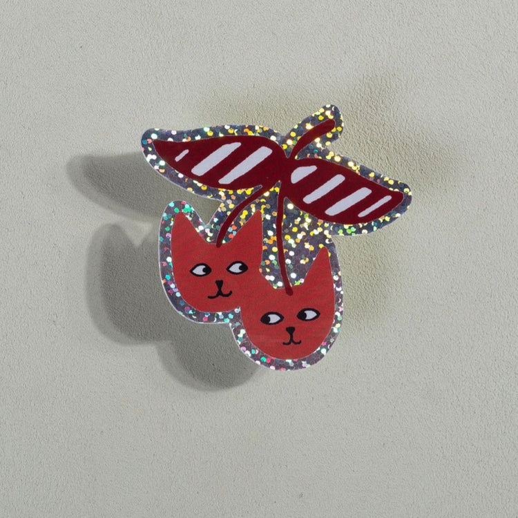 Cherry Cat Sticker