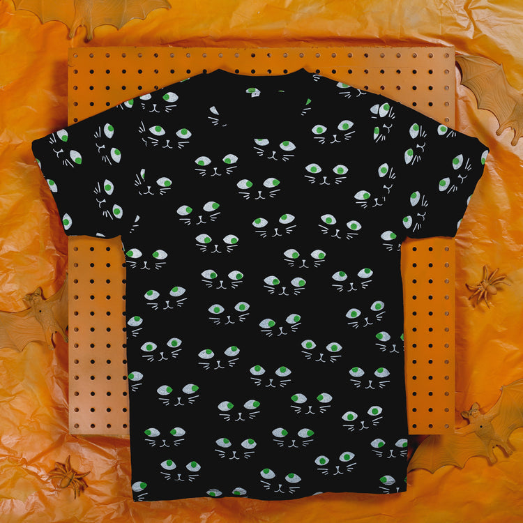 Adult Glow Cat T-shirt