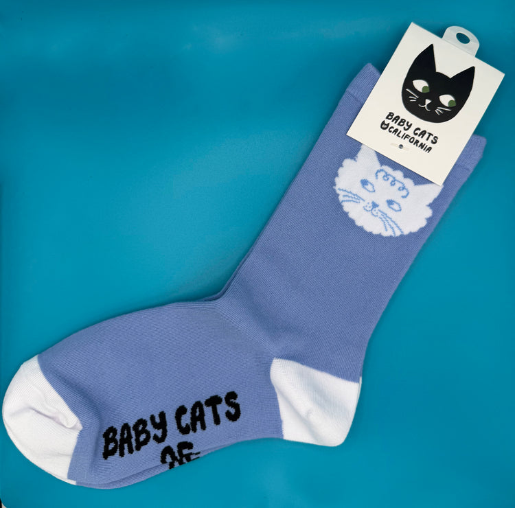 ADULT Cloud Cat Socks