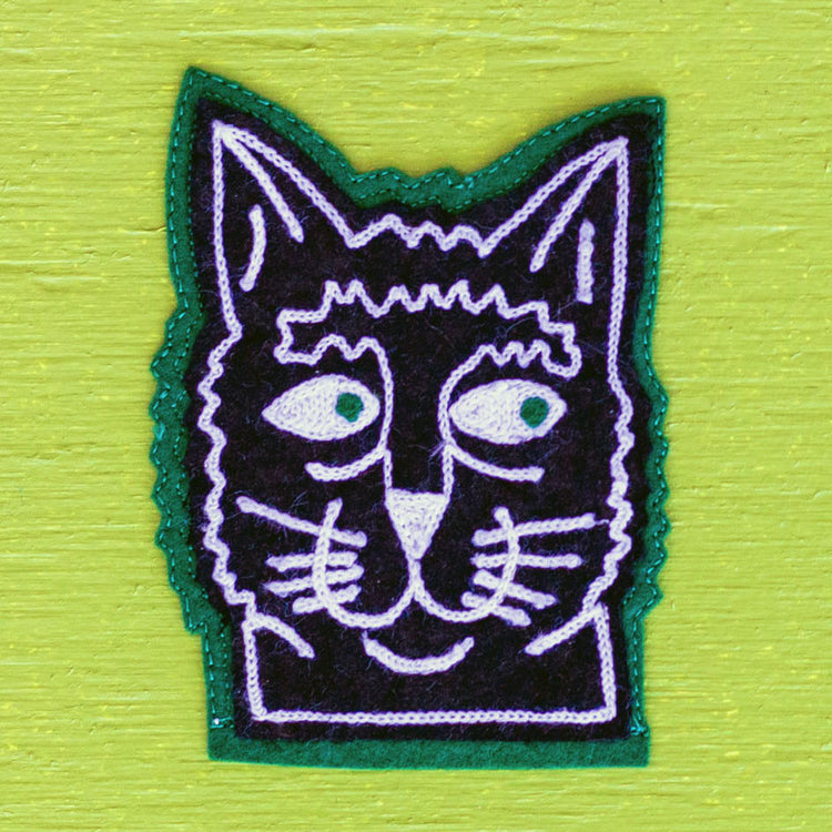 Cat Chain Stitch Patch