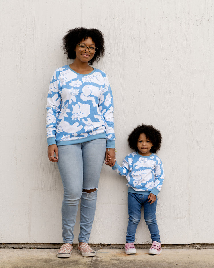 Kids Cloud Cat Sweatshirt