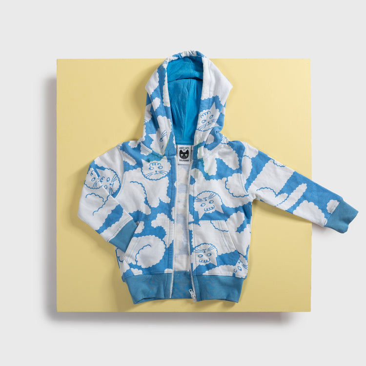 Kids Cloud Cat Hoodie