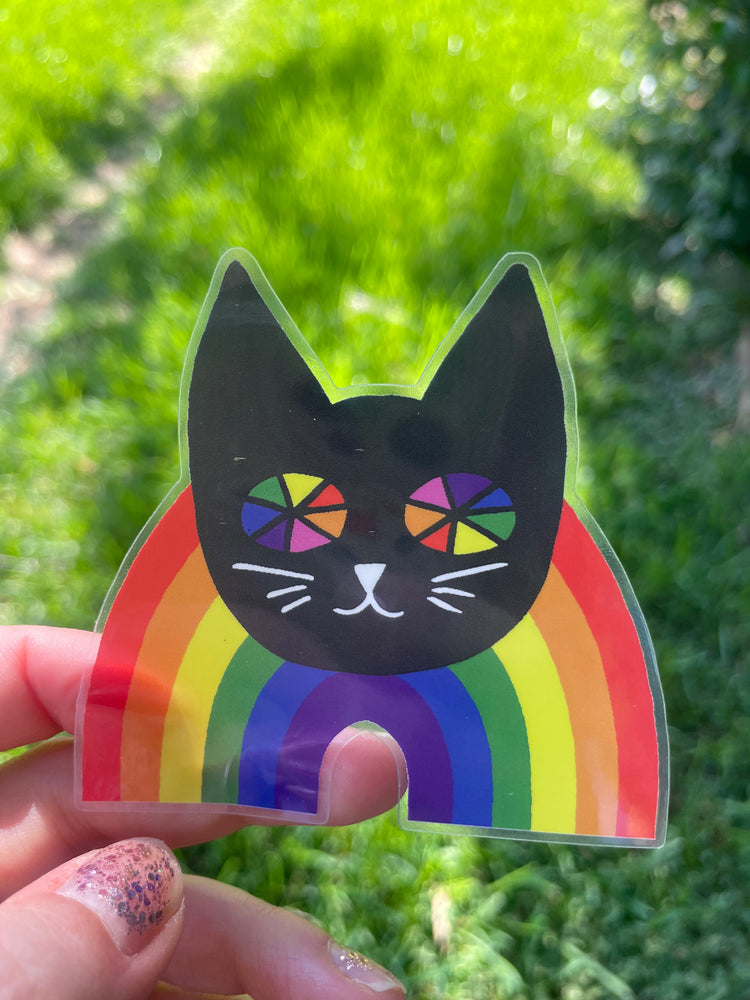 Rainbow Cat Sticker