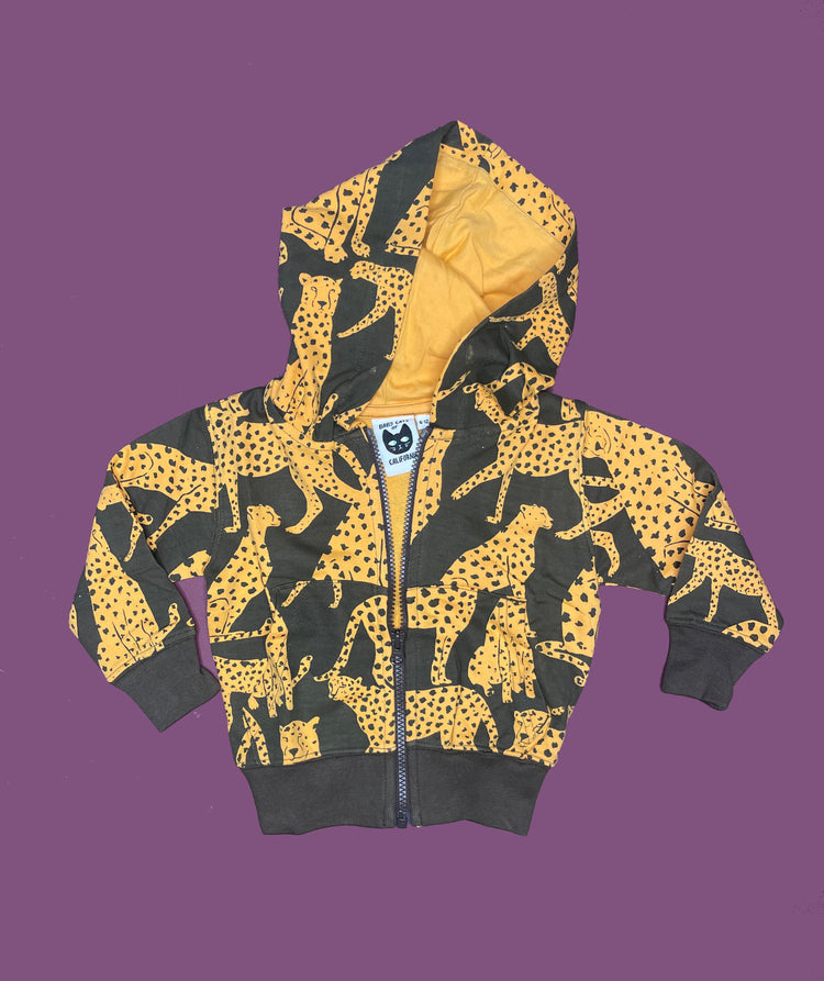 Kids Cheetah Hoodie