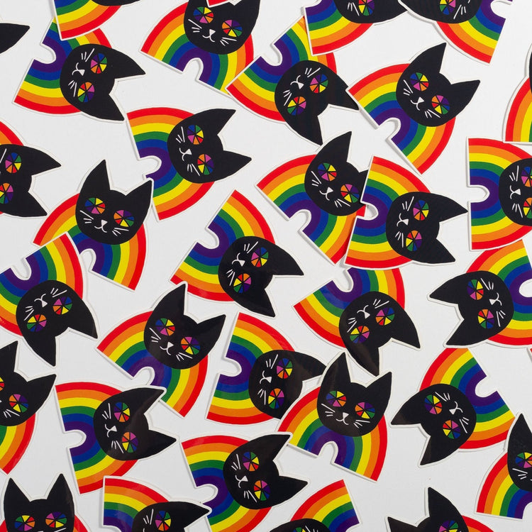 Rainbow Cat Sticker