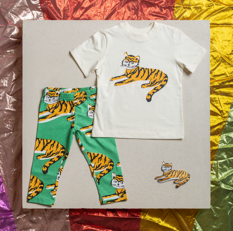 SALE Kids Tiger Leggings