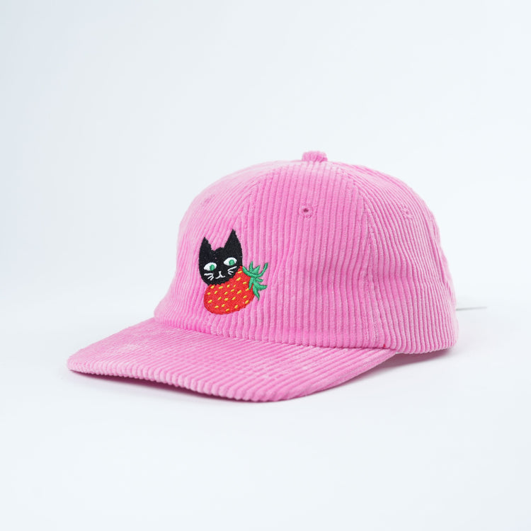 Kids Strawberry Eater Corduroy Hat