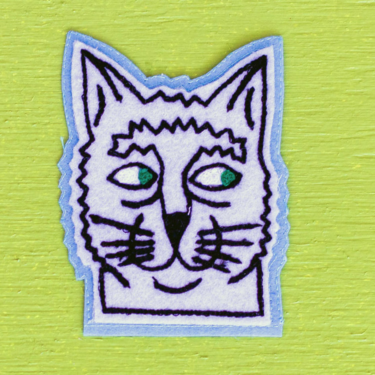 Cat Chain Stitch Patch