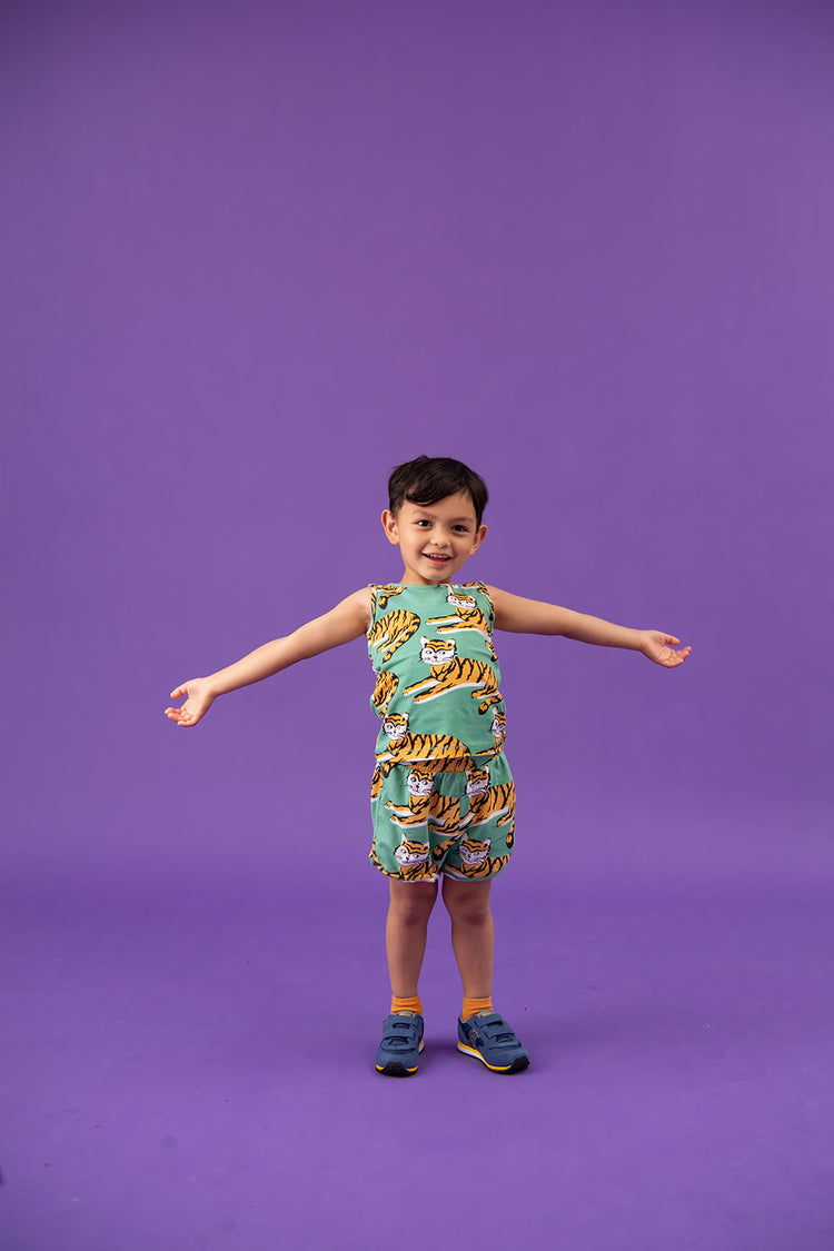 Kids Tiger Shorts