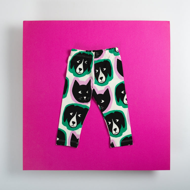 SALE Kids Cat and Dog Leggings